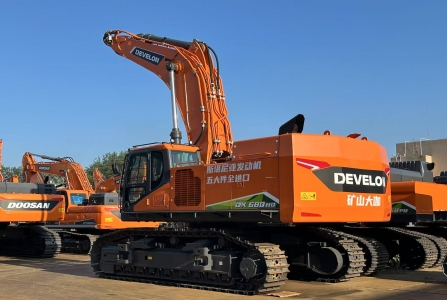 艾奇蒂现代迪万伦工程机械有限公司供货售后挖掘机油缸